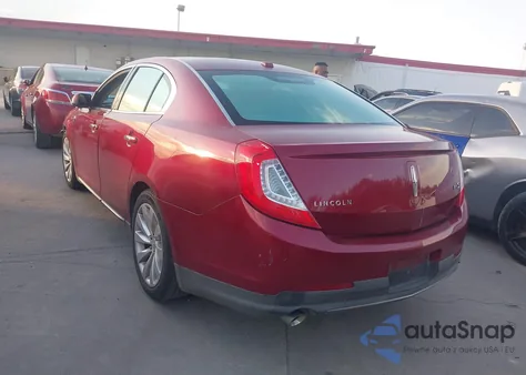 2013 Lincoln Mks z USA, uszkodzony, nr VIN 1LNHL9DK0DG615151